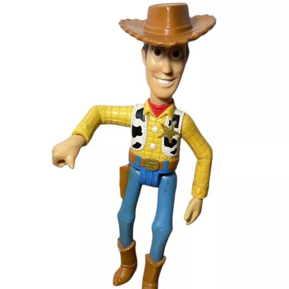 Toy Story Movie Woody Cowboy Burger King Kids‎ Club Toys No Rope 90's toy pixar